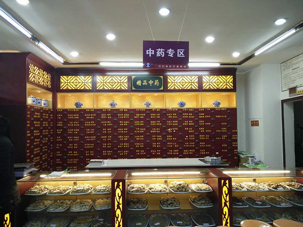 大同虫草展柜