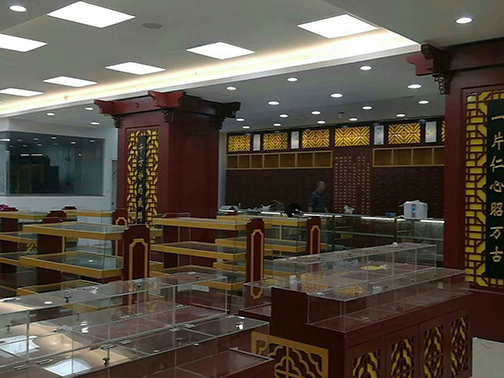 重庆药房展柜制作